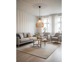 Houten hanglamp - Scandinavisch - bohemian - 45cm*40cm