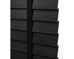 Houten Jaloezieën - Raambekleding - Privacy en Lichtregeling - 50mm Lamellen - 20-160cm Breed - Diverse Kleuren