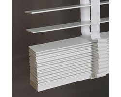 Houten Jaloezieën - Verduisterend en Warmte-isolerend - Diverse Maten, Perfect voor Elk Interieur