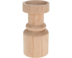 Houten Kaarsenhouder