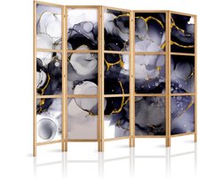 Houten Kamerscherm - Paravent Woonkamer - Privacy Creëren - Oosterse Stijl - 225 x 172 cm - Niet gespecificeerd