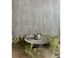 Houten - Kandelaar - Stompkaars - Exclusief Kaars