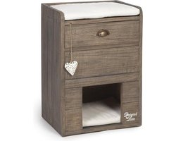 Houten kattenmeubel