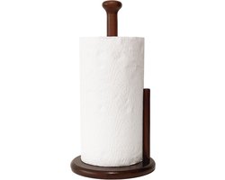Houten Keuken Rolhouder Vrijstaand | Papieren Handdoekhouder Bruin Koffiekleur Aanrecht | Voor Keuken Eettafel Home Decor