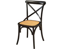 Houten Keukenstoel - Vintage Eetkamer Stoel - Thonet-stijl, 86 x 42 x 46 cm