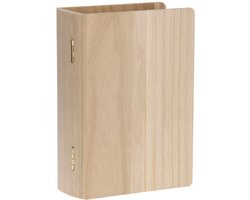 Houten Kist Boek paulownia 20x14,1x6,9 cm