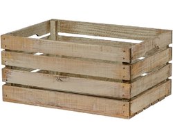 Houten Kist - Groot, Old Look / Opbergkist / Geschenkverpakking / Gift / Kado