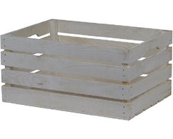 Houten Kist - Groot, Wit / Opbergkist / Geschenkverpakking / Gift / Kado