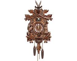 Houten Koekoeksklok - Vintage Wandklok voor Woonkamer en Keuken