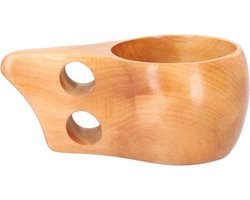 Houten Koffiemokken Handvatten Voor Familie Camping Wandelen - Content in HTML - Keuken Woonkamer Eetkamer Boekenwinkel Cafe - Geschenken Feestdagen Verjaardagsvieringen .