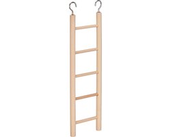 Houten ladder met 5 treden - 22 x 7 cm