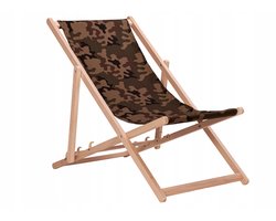 Houten Ligstoel Bukshout - 27 Kleuren - Tuin & Strand