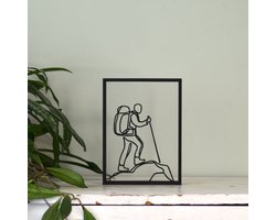 Houten lijstje – Floating Frames – Wandelaar