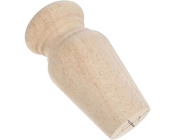 Houten Meubelpoten - Bureaupoten Bedpoten - Meubel Upgrade - Franse Stijl Decoratie - 12x6x6 cm - Khaki