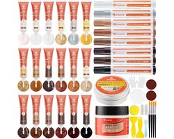 Houten Meubels Reparatieset - 40-delige Set voor Vlekken en Krassen