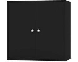 Houten opbergkast met 2 niveaus - stijlvol en functioneel