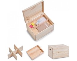 Houten Opbergkist 3dlg.