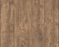 HOUTEN PLANKEN BEHANG | industrieel - Bruin - A.S. Création Elements 2