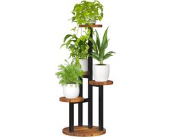 Houten Plantenstandaard - Diverse stijlen - 4 lagen - Indoor/Outdoor - Stevig