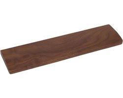 Houten Polssteun - Bureau Accessoire - Comfortabel Typen - Ergonomisch Ontwerp - 30 cm Lengte - Bruin