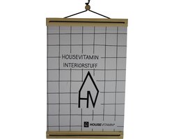Houten Posterhouder A4-Naturel-21x32cm-Housevitamin