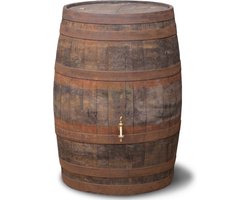 Houten Regenton met waterkraan - 190 liter