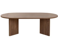 Houten salontafel "Sable" 119 x 60 x 40 cm - Saffier eik
