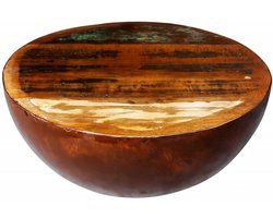 Houten Salontafel - Woonkamer Tafel - Woonkamer Decoratie - Uniek Gerecycled Hout - Niet Gespecificeerd - Multicolor