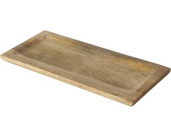 Houten schaal van mangohout