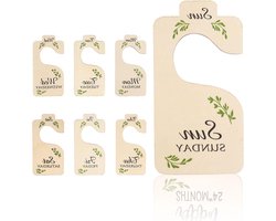 Houten scheidingswanden voor kasten, ideaal voor het organiseren van kleding en babyspullen, praktische interieurdividers voor thuisgebruik