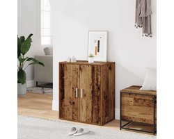Houten schoenenkast met Opbergruimte voor in de Hal