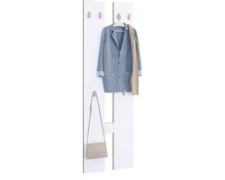 Houten set halmeubelen Garderobe kapstokken Garderobepaneel Salia M