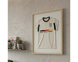 Houten Shirt Frame - Herinneringen Display - Textiel Presenteren - Diepte Effect - 40x50 cm - Naturel