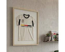 Houten Shirt Frame - Textiel display - Herinneringen tonen - Echt hout textuur - 50x70 cm - Naturel