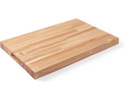 Houten Snijplank - Met Greep - Beukenhout - 60 x 40 x 4 cm