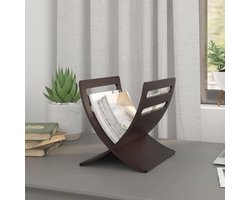 Houten Tijdschriftenrek - Krantenbak voor Woonkamer of Kantoor
