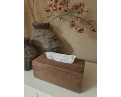 Houten tissuebox
