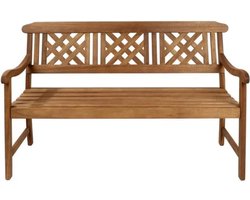 Houten tuinbank ( verschillende modellen)  met uw eigen tekst, logo of tekening gegraveerd. Tweepersoons zitbank. Geschenk voor speciale gelegenheid, zoals trouwerij, jubileum, verjaardag enz.