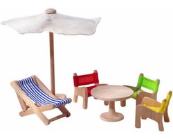 Houten Tuinset voor Buiten - Terrasmeubilair en Tuinaccessoires voor Kinderen