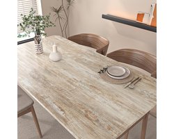 Houten Vinyl Folie voor Meubels 40cm x 5m - Waterdichte Plakfolie voor Keukenwerkbladen, Tafel en Kasten met Houtlook Afwerking