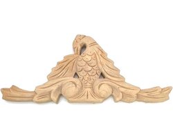 Houten Vogel meubelornament 280x110mm