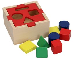 Houten Vormenstoof met Deksel