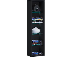 Houten wandplank Hangende plank Boekenplank Wandplank Deco glas Rasato L