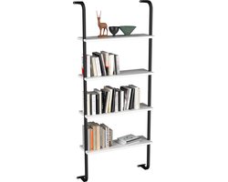 Houten wandplank Hangende plank Boekenplank Wandplank Deco plank Insasi 4