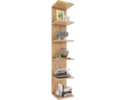 Houten wandplank Hangende plank Boekenplank Wandplank Decoratieve plank Lazas