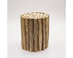 Houten zuil sticks d21h36cm