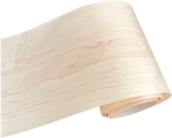 Houtfineer Rol - Houten Randafwerking - Meubel Renovatie - Natuurlijk Hout Buigt - 19 x 220 cm - Esdoorn