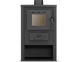 Houtkachel - binnen - vrijstaand - 12 KW