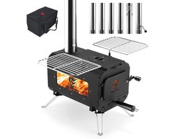 Houtkachel Vrijstaand - Verwarming Binnen - Tentkachel Robuust