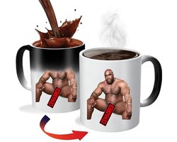 Houtkleur Veranderende Warmtegevoelige Mok - Magische Koffiekop als Grappig Cadeau voor Verjaardag en Jubileum